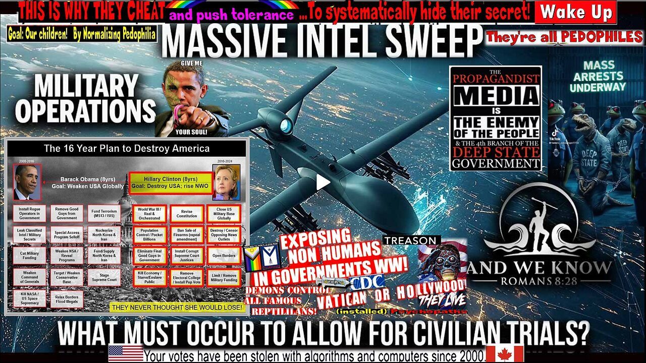 4.17.25: Military operations underway, Civilian TRIALS? POTUS always 5 steps ahead, Rory win