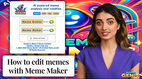 How to edit memes using Meme Maker, it's child's play!
