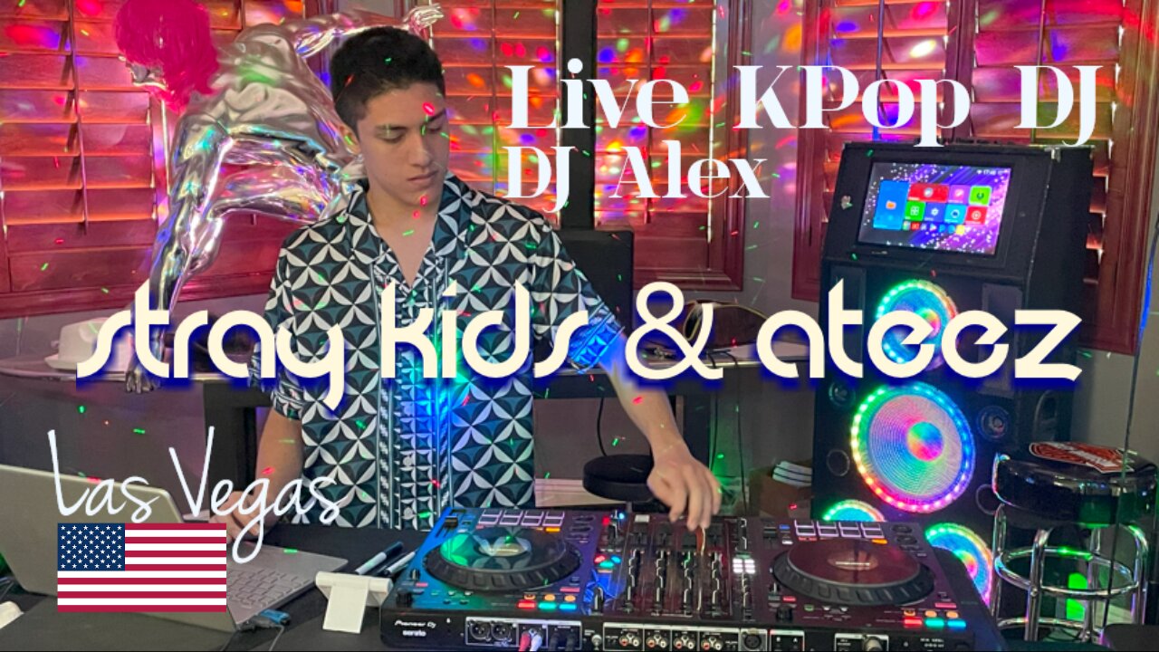 Stray Kids & Ateez Only KPop Live Music Mix with DJ Alex