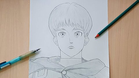 How to Draw Armin Arlert ｜ Attack on Titan Season 4 ｜ Step By Step Easy