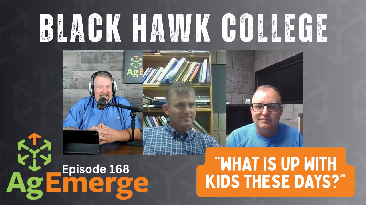 AgEmerge Podcast 168 with Black Hawk College's Drew Cotton and Andrew Larson