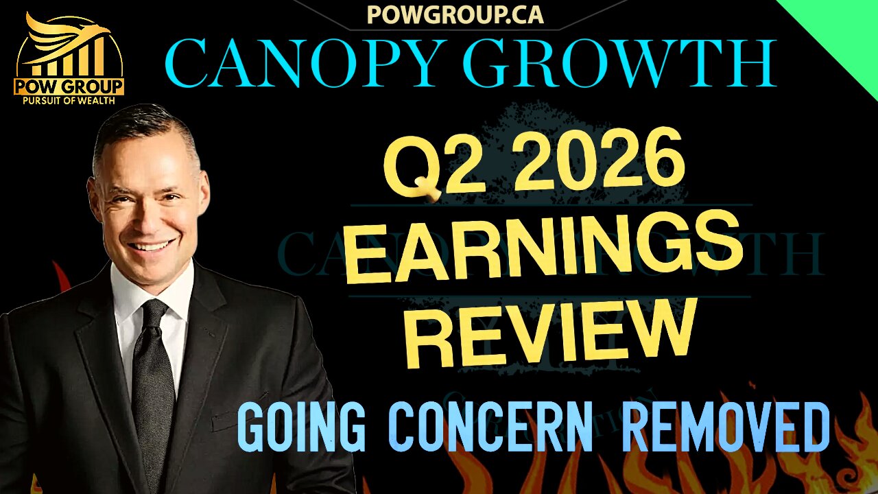 Canopy Growth Reports Q2 2026 Earnings | Going Concern Removed