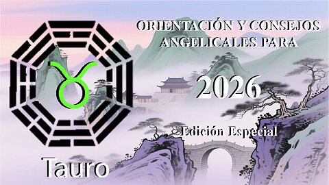 😊 TAURO ORIENTACIÓN Y CONSEJOS ANGELICALES PARA 2026 😊 EDICIÓN ESPECIAL
