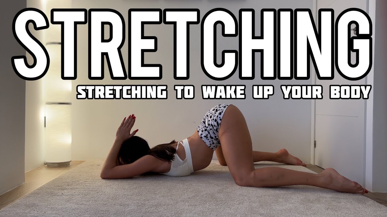 Flexible hips and back Stretching Flow with La Popita Stretching to wake up your body LINKS 🔗⬇️