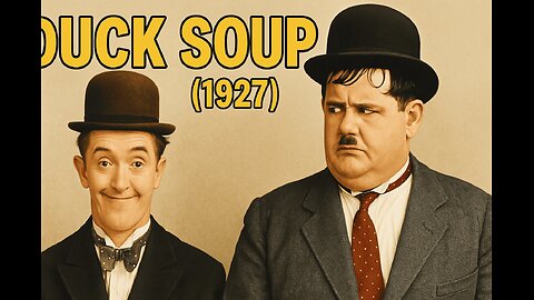 Duck Soup (1927) | Early Laurel & Hardy Silent Comedy Short