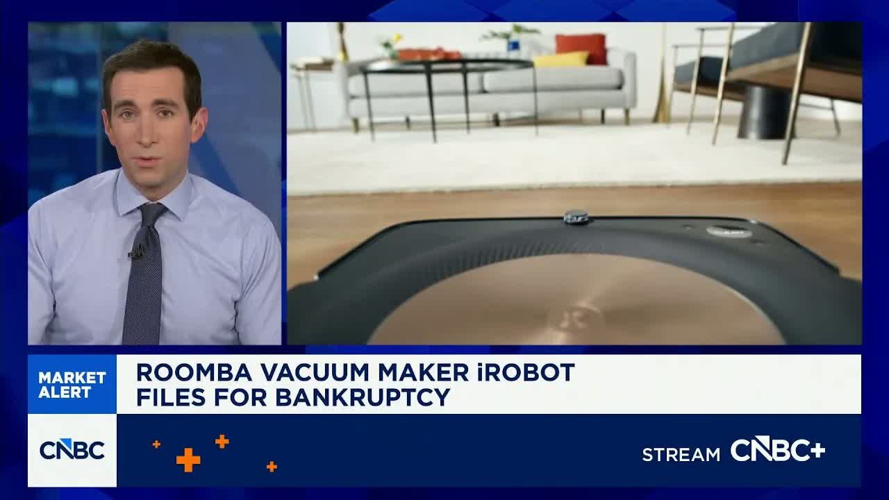 Roomba vacuum maker iRobot files for bankruptcy