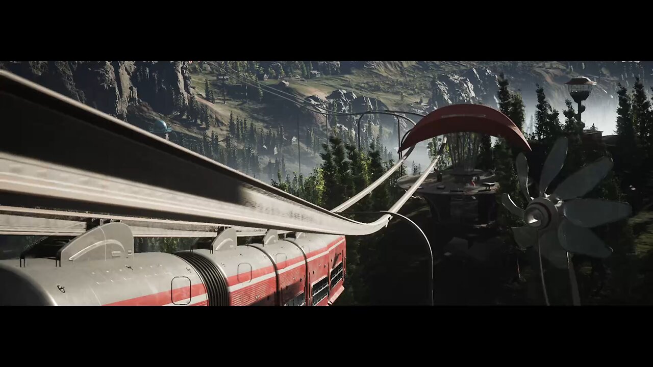 Beautiful scenery Atomic Heart