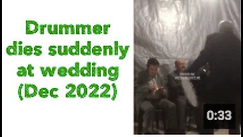 "Unexpected Death of Drummer at Wedding Ceremony"
