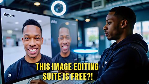 This amazing AI image editing suite is free?! 🌉