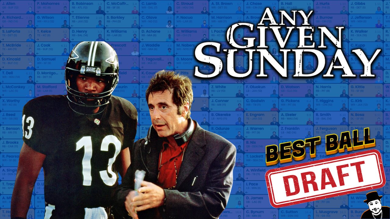 LIVE Fantasy Football Best Ball DRAFT ACTION Starts NOW!