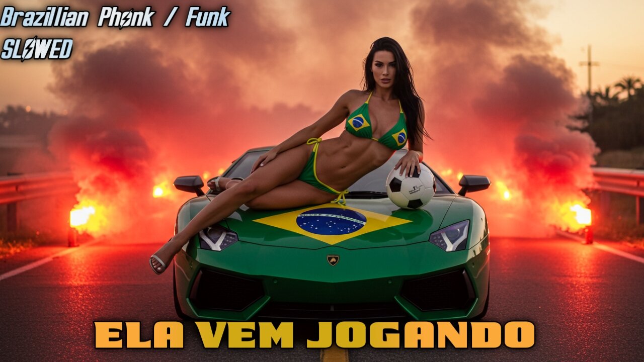 ELA VEM JOGANDO SLOWED - Sr. Dart | Brazillian Phonk & Funk - Nøsdnew
