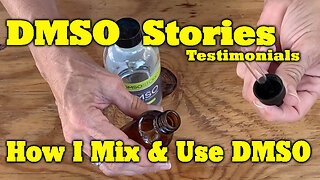 DMSO Stories How I mix and use DMSO