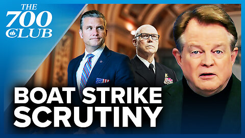 Testify To Congress: The Admiral Overseeing The Drug Boat Strike | 700 Club