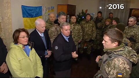 Nauseating Lindsay Graham says 'Russians are dying' and its the 'best money he's ever spent.'