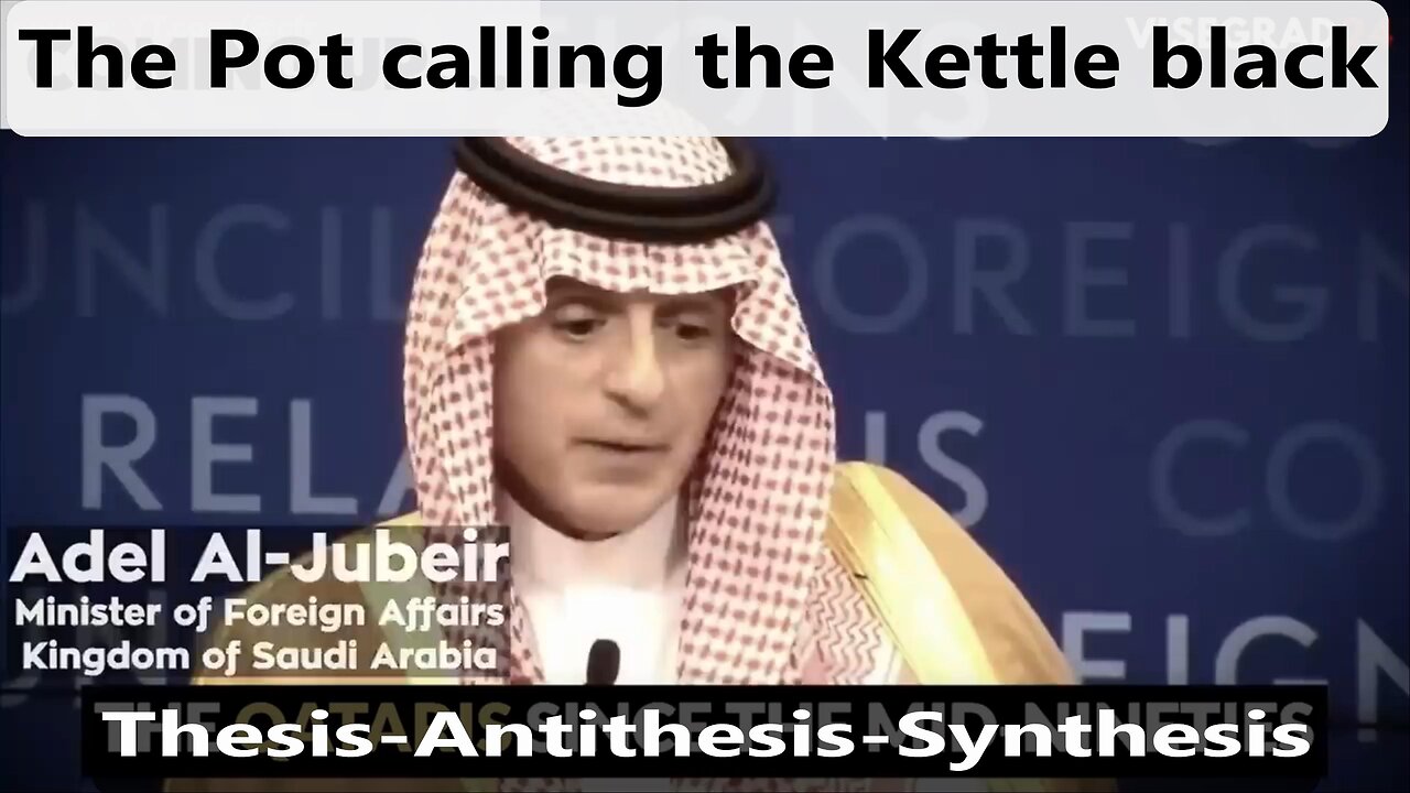 Babylon Wahhabi Saudi vs Babylon Wahhabi Qatar? The Pot Calling the Kettle Black