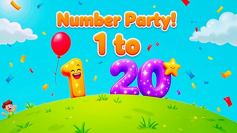 Kids LOVE Counting 1 to 20 with FUN Songs