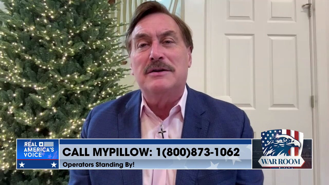 Go To MyPillow.com/warroom And Check Out The EARLY BLACK FRIDAY SPECIAL Today!