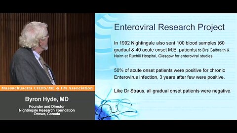 Nightingale Research Foundation, Enteroviral Research Project - Byron Hyde, MD