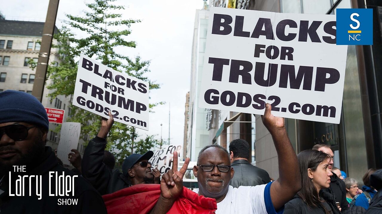 Black Men Approve of Trump's Actions