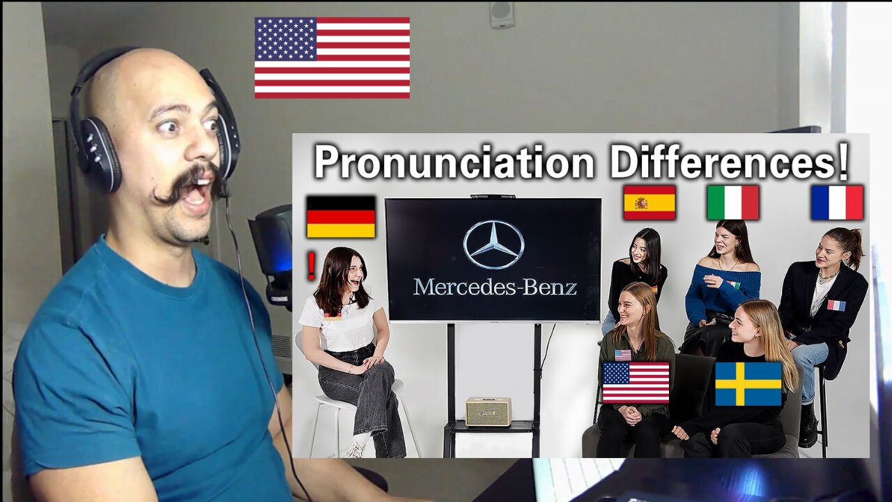 American reacts To Everyone was shocked by German Car name Pronunciation differences