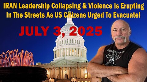 IRAN Leadership Collapsing & Violence Is Erupting In The Streets As US Citizens Urged To Evacuate!