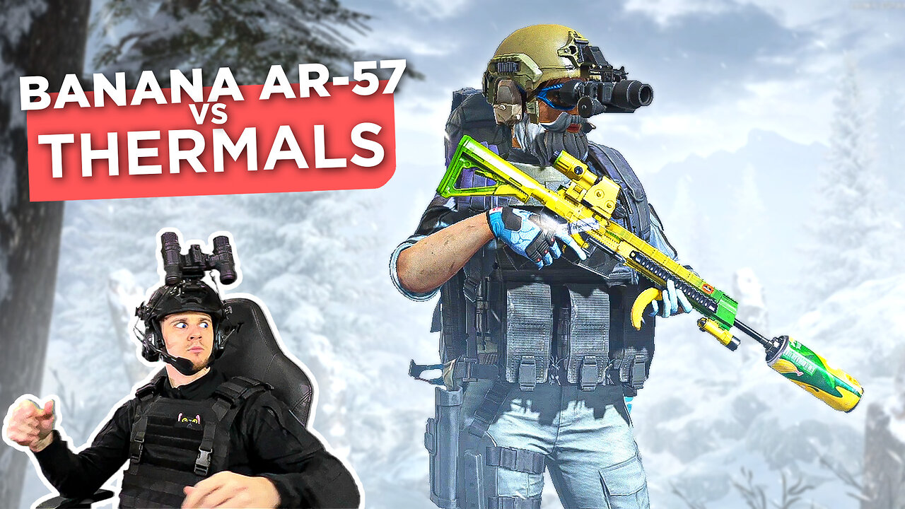 New AR-57 Banana Skin vs Thermals 🍌🔥 | Solo Mode Snow Northridge | Season 8 Arena Breakout