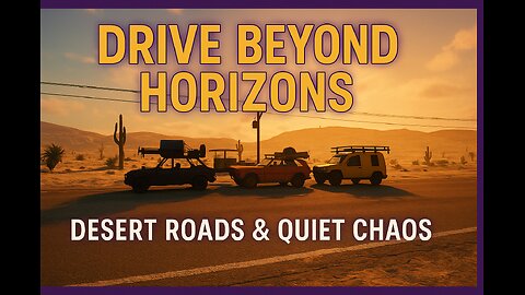 Drive Beyond Horizons – Desert Roads & Quiet Chaos