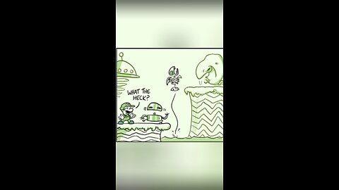 Nintendo parody webcomic "Super Mario Land is weird"