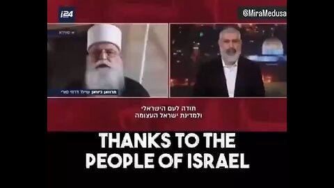 The Druze thank Israel for saving them in Syria.