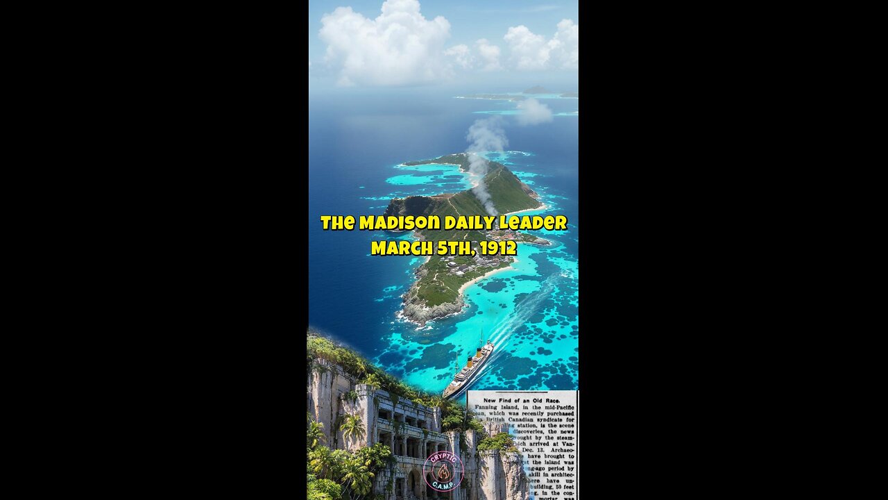 🏝️ Mysterious Tomb & Lost Architecture Discovered