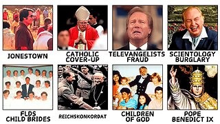 Gli scandali religiosi più scioccanti spiegati DOCUMENTARIO Il paganesimo moderno,comprende una vasta serie di cults,sette e nuovi movimenti religiosi detti NRM e cult UFO,apocalittici che esistono da decenni