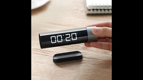 Multi-Function Portable Versatile Digital Timer, with Countdown & Count-up Modes, for Work & Cooking