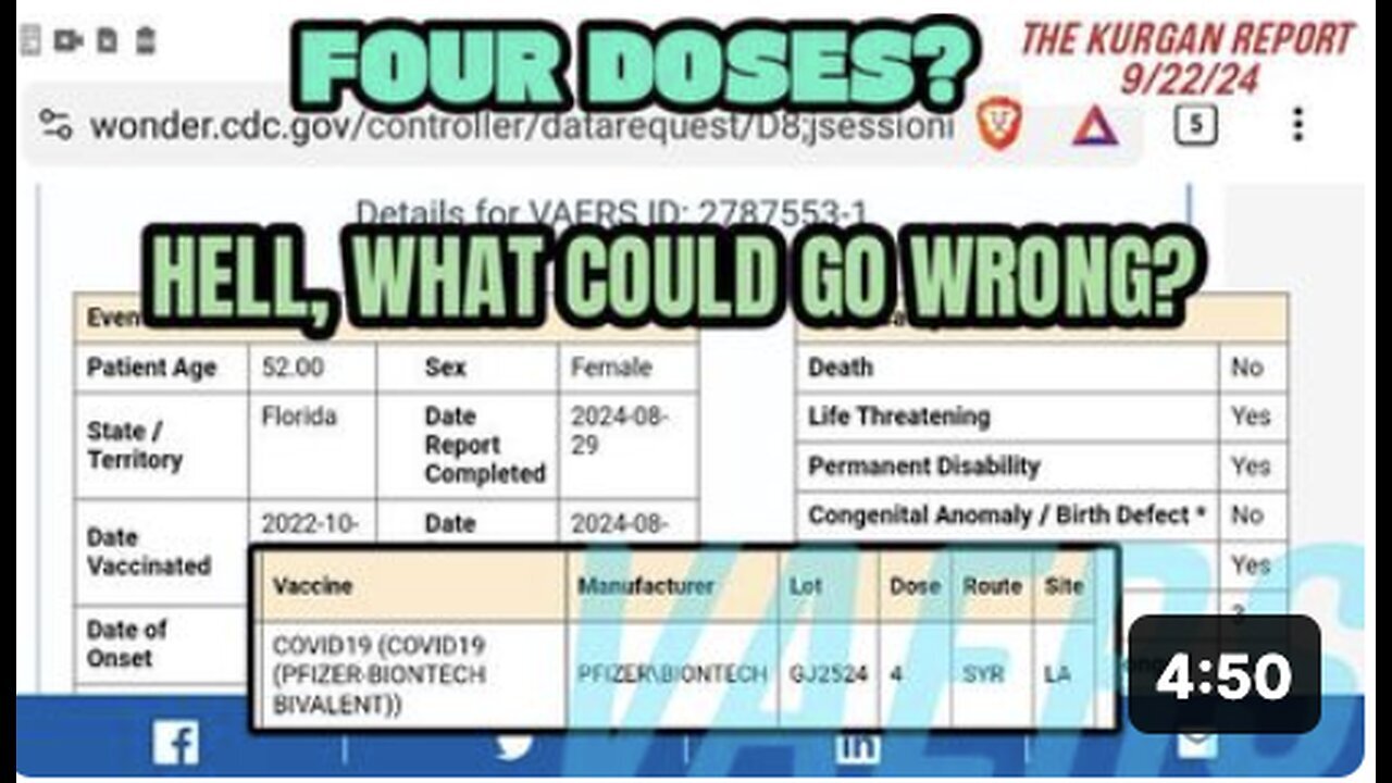 "VAERS: The Deterioration from Bad to Worse and Beyond"