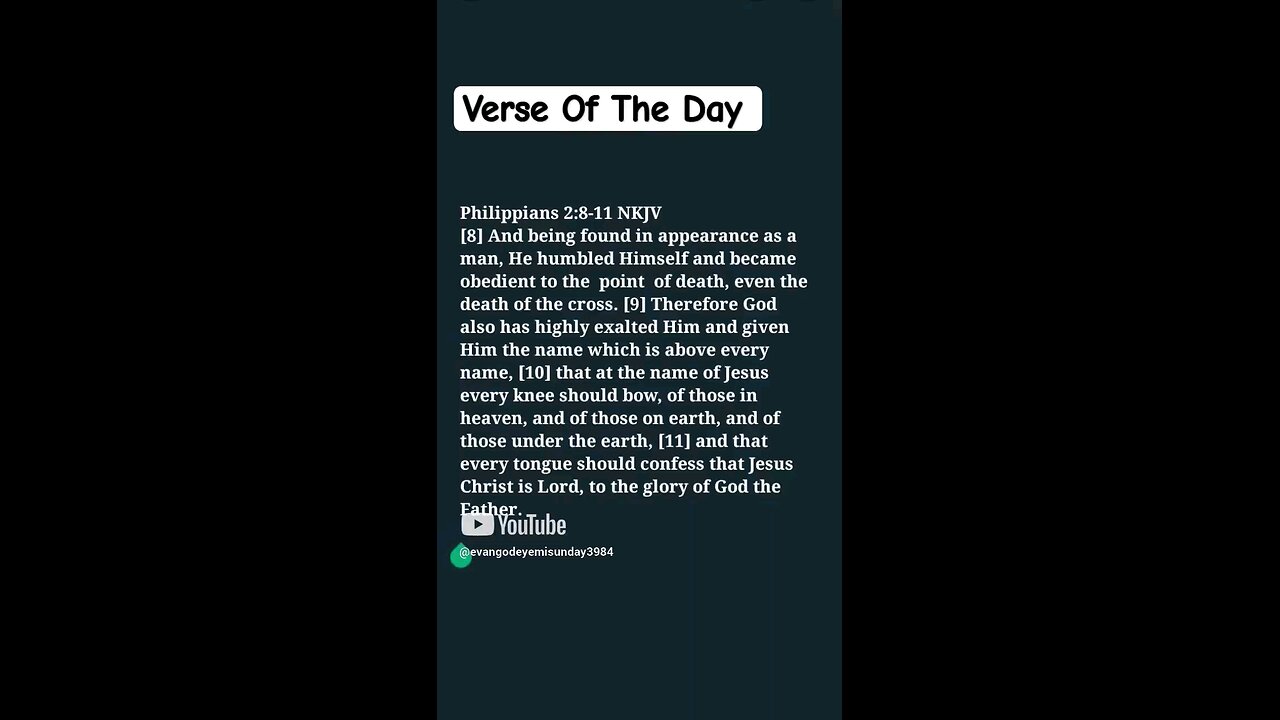 Verse Of The Day