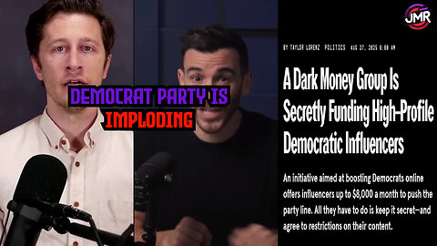 Democrat influencers PANIC as they're EXPOSED for getting paid to promote democrats
