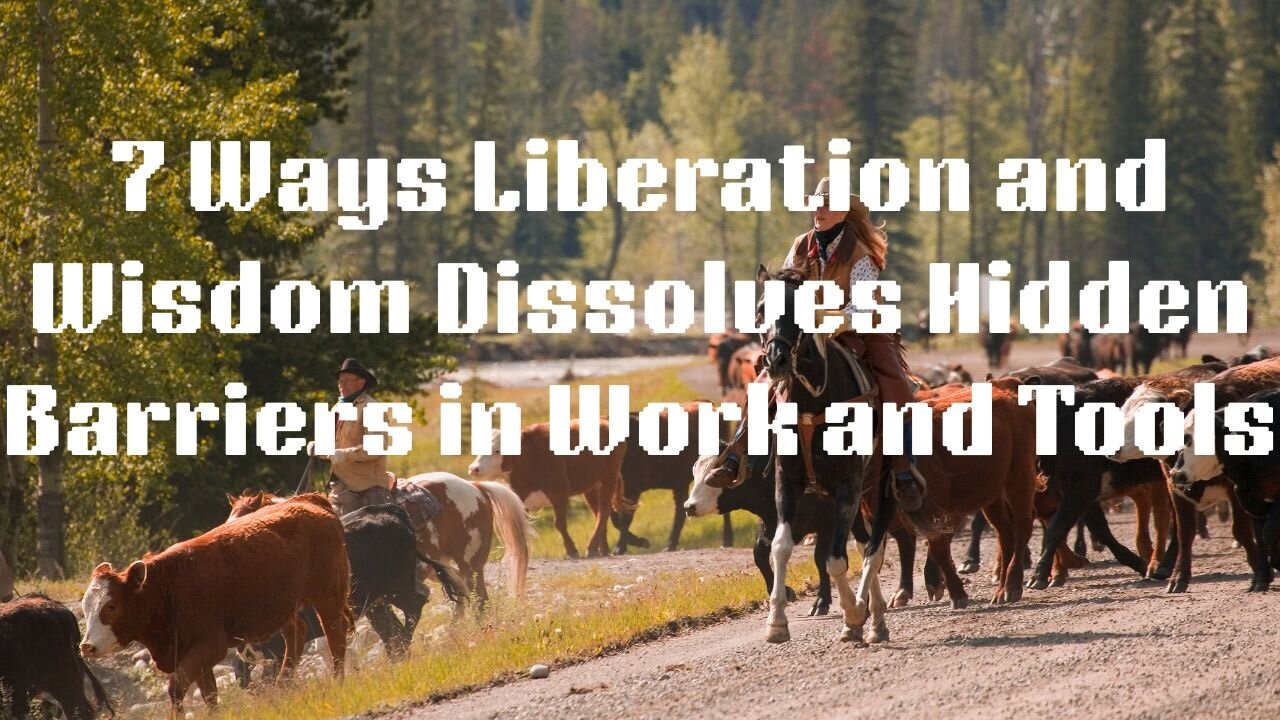 7 Ways Why Liberation and Wisdom Dissolves Hidden Barriers of Work and Tools