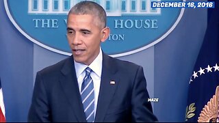 December 16, 2016: Listen to Obama Carefully Lay the Groundwork for the Russia Hoax