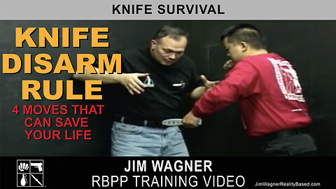 Knife Disarm Rule by Jim Wagner