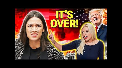 AOC in PANIC MODE as Her is World CRASHES