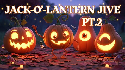 Jack-o’-Lantern Jive Pt.2 | Halloween Dance Song for Kids