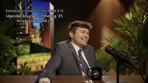 Comment Makes Nick Fuentes Laugh
