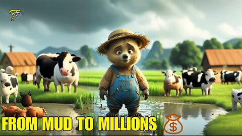 From Mud to Millions: Baby Bear’s Big Diamond Surprise 💎✨ #rags2riches
