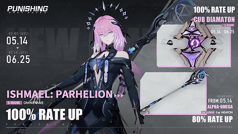 Punishing Gray Raven Wither to Shine Banner Gameplay Ishmael Parhelion Coatings Wings of Equilibrium