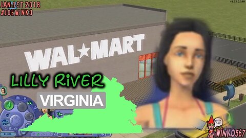 Leah Goes to Walmart (Jan 1st 2018) - Winko567's Official Sims 2 Gaming Series - Joe Winko