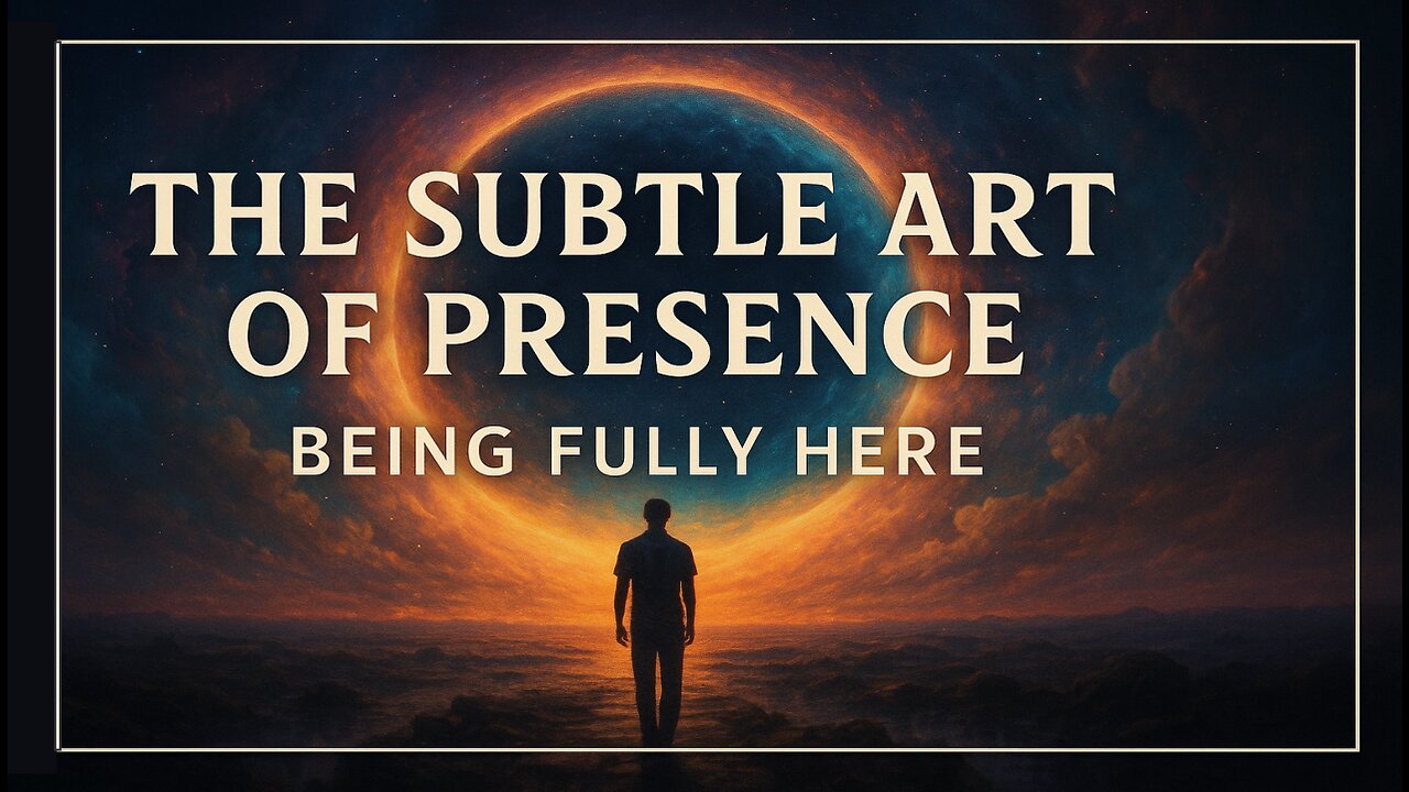 The Subtle Art of Presence: Being Fully Here