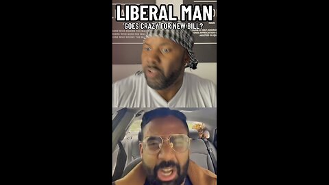 LIBERAL MAN SCREAMS!