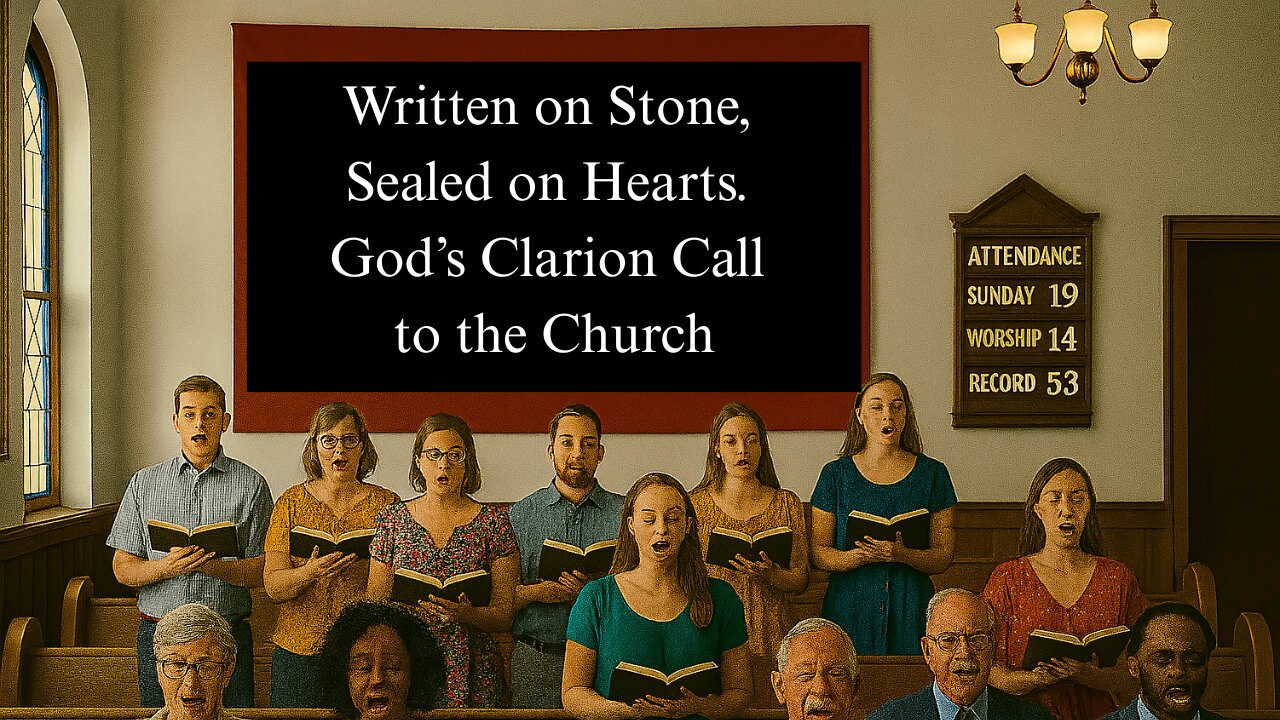 Written on Stone, Sealed on Hearts: God's Clarion Call to the Church.