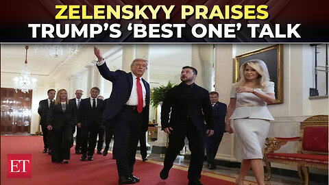 ‘Best’: Zelenskyy’s heartfelt praise for Trump, says he had ‘very good conversation’ with US prez