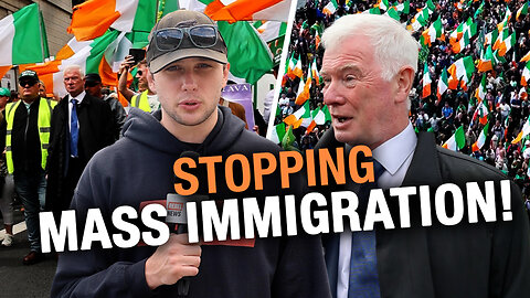 Malachy Steenson speaks out as protests against mass migration grow in Ireland