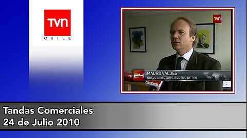 Tandas Comerciales TVN (24 de Julio 2010)